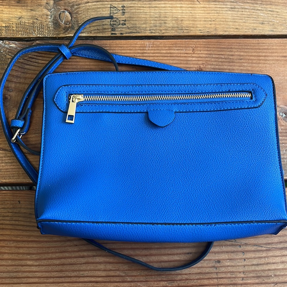 Bright Cobalt Blue Cross Body Bag
